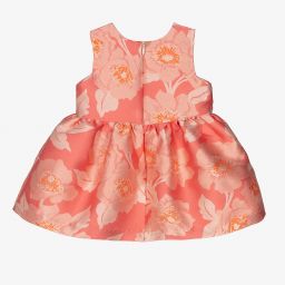 Hucklebones London-Pink Jacquard Baby Dress Set | Childrensalon Outlet