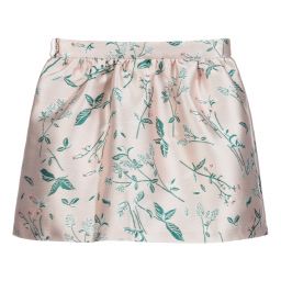 Hucklebones London-Pink Jacquard Party Skirt | Childrensalon Outlet