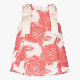 Hucklebones London-طقم فستان أورغانزا لون زهري وأبيض | Childrensalon Outlet