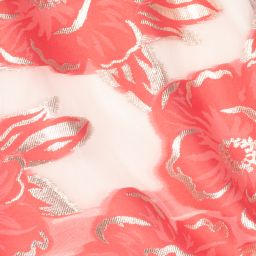 Hucklebones London-طقم فستان أورغانزا لون زهري وأبيض | Childrensalon Outlet