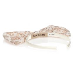 Hucklebones London-Rose Gold Hairband (19cm) | Childrensalon Outlet