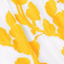 Hucklebones London-White & Yellow Baby Dress Set | Childrensalon Outlet