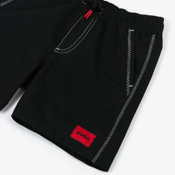 هيوغو-شورت سباحة لون أسود للأولاد | Childrensalon Outlet