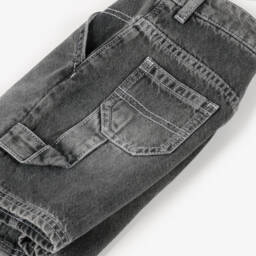 HUGO-Свободные черные джинсовые шорты для мальчиков | Childrensalon Outlet