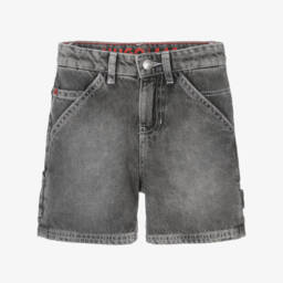 HUGO-Свободные черные джинсовые шорты для мальчиков | Childrensalon Outlet