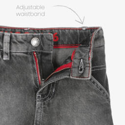 HUGO-Свободные черные джинсовые шорты для мальчиков | Childrensalon Outlet