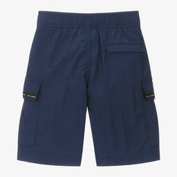 هيوغو-شورت كارغو لون أزرق داكن للأولاد | Childrensalon Outlet