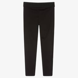 هيوغو-ليقنز  جيرسي لون أسود للبنات | Childrensalon Outlet