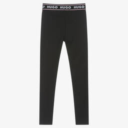 هيوغو-ليقنز  جيرسي لون أسود للبنات | Childrensalon Outlet