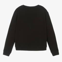 HUGO-Черный хлопковый свитшот | Childrensalon Outlet