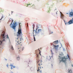 iAMe-فستان بناتي بتدرجات وردية وزهور | Childrensalon Outlet