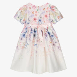 iAMe-فستان بناتي بتدرجات وردية وزهور | Childrensalon Outlet