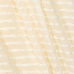 iAMe-Girls Ivory Embroidered Chiffon Dress | Childrensalon Outlet