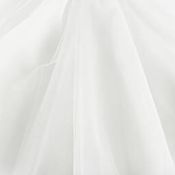 iAMe-Кремовое платье из тюля с пайетками для девочек | Childrensalon Outlet