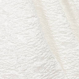 iAMe-Girls White Jacquard Dress | Childrensalon Outlet