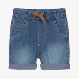 iDO Мини-Baby Boys Blue Denim Shorts | Childrensalon Outlet