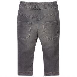 iDO Baby-Baby Boys Grey Jersey Jeans | Childrensalon Outlet