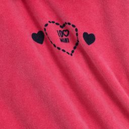 iDO Mini-Baby Girls Pink Velour Dress | Childrensalon Outlet