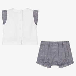 iDO Mini-Baby Girls Shorts Set | Childrensalon Outlet