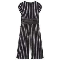 iDO Junior-جمبسوت لون أسود و عاجي للبنات | Childrensalon Outlet