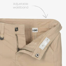 iDO Малыши-Boys Beige Slim Fit Chino Shorts | Childrensalon Outlet