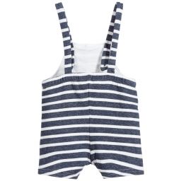 آي دو Mini-دانغريز قطن مقلم لون كحلي وأبيض للمواليد | Childrensalon Outlet