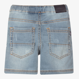 iDO Baby-Boys Blue Denim Jersey Shorts | Childrensalon Outlet