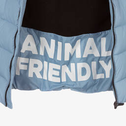 iDO Малыши-Голубой пуховик с капюшоном | Childrensalon Outlet