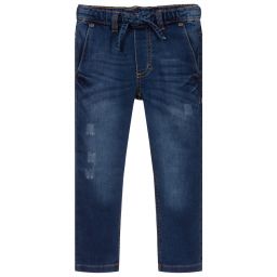iDO Малыши-Boys Blue Jersey Jeans | Childrensalon Outlet