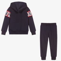 iDO Baby-Boys Blue & Red Tracksuit | Childrensalon Outlet