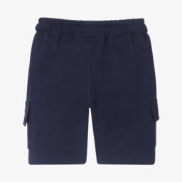 iDO Малыши-Классические синие хлопковые шорты карго для мальчиков | Childrensalon Outlet