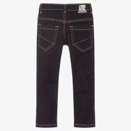 iDO Junior-Boys Dark Blue Slim Fit Jeans | Childrensalon Outlet