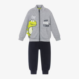 iDO Baby-Boys Dino Adventure Cotton Ensemble | Childrensalon Outlet