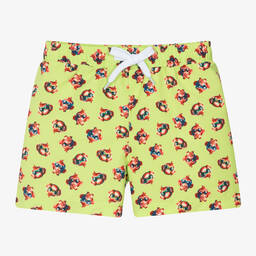 iDO Baby-Boys Green Monkey Print Swim Shorts | Childrensalon Outlet