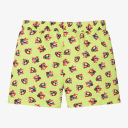 iDO Baby-Boys Green Monkey Print Swim Shorts | Childrensalon Outlet