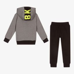 iDO Baby-Boys Grey & Black Tracksuit | Childrensalon Outlet