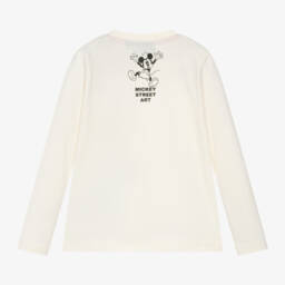 iDO Baby-Boys Ivory Cartoon Graphic Cotton Tee | Childrensalon Outlet