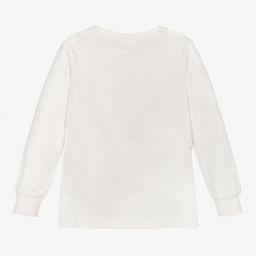 iDO Baby-Boys Ivory Cotton Jersey Top | Childrensalon Outlet