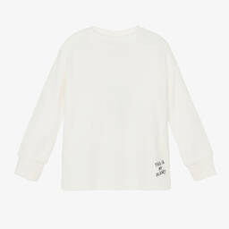 iDO Малыши-Кремовый хлопковый топ | Childrensalon Outlet