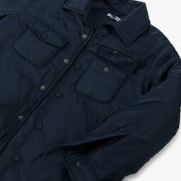 iDO Junior-Boys Midnight Silken Padded Jacket | Childrensalon Outlet