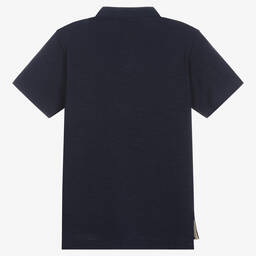 iDO Малыши-Синяя хлопковая футболка | Childrensalon Outlet