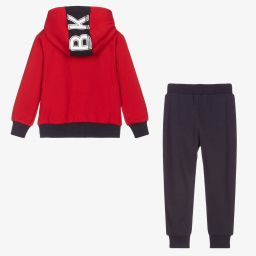 iDO Baby-Boys Red & Blue Tracksuit | Childrensalon Outlet