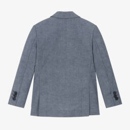 iDO Baby-Boys Stylish Navy Cotton Jacket | Childrensalon Outlet