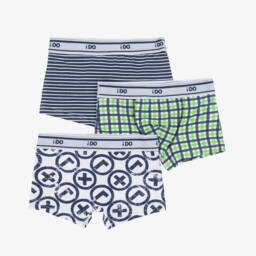 iDO Junior-مجموعة سراويل قطنية ثلاثية الألوان للأولاد | Childrensalon Outlet