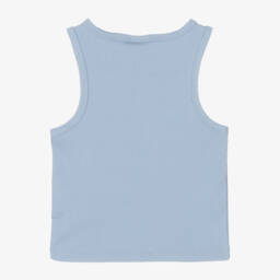 iDO Для младших-Топ без рукавов вязаный голубой для девочек | Childrensalon Outlet