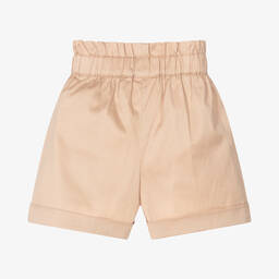 iDO Baby-شورت قطن لون بيج للبنات | Childrensalon Outlet