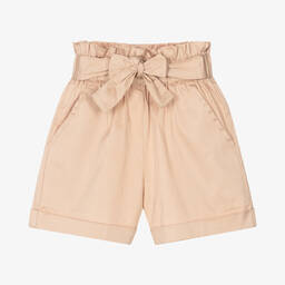 iDO Baby-شورت قطن لون بيج للبنات | Childrensalon Outlet