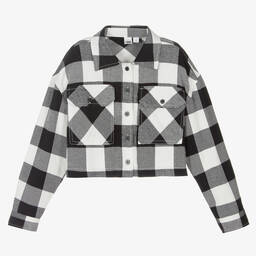 iDO Для младших-Черно-белая рубашка для девочек | Childrensalon Outlet