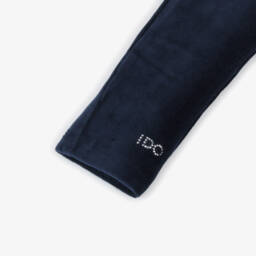 iDO Baby-Girls Blue Corduroy Leggings | Childrensalon Outlet