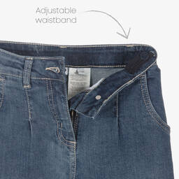 iDO Junior-جينز قطن دنيم لون أزرق للبنات | Childrensalon Outlet